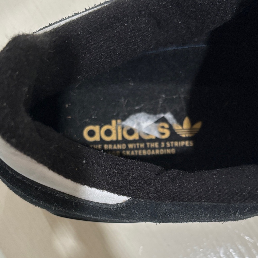 Adidas Busenitz vulc skate shoes in black suede. Men's 13. Excellent condition. - Picture 6 of 8